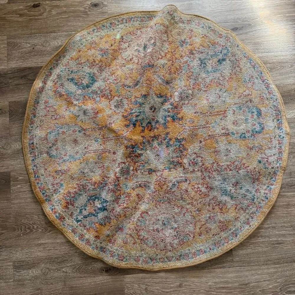 4x4 round rug